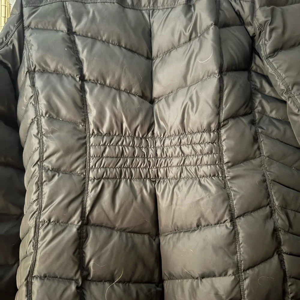 Michael Kors Black Puffer Down Jacket Size L